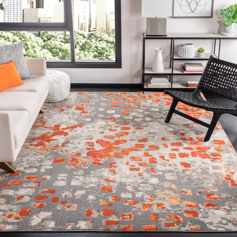 SAFAVIEH Madison Gudlin Modern Abstract Watercolor Rug