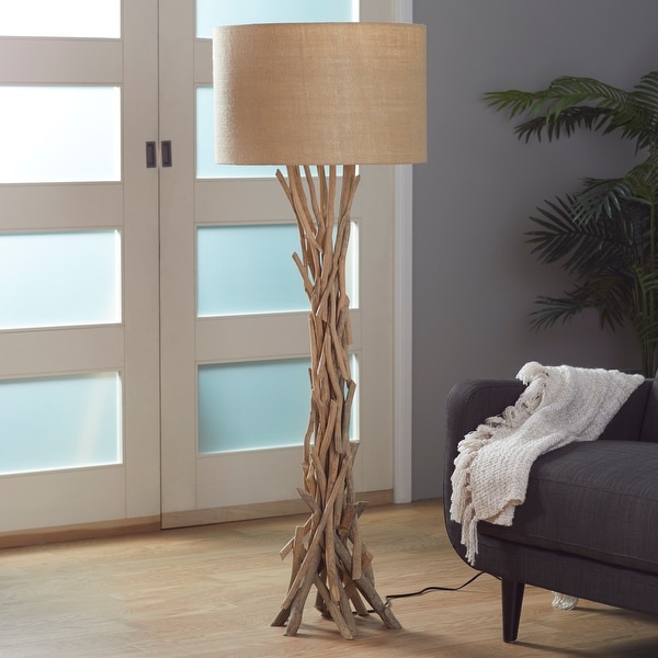 Uma Driftwood Floor Lamp