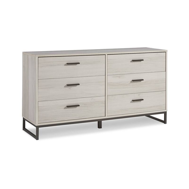 Ashley Furniture Socalle Light Natural 6 Drawer Dresser