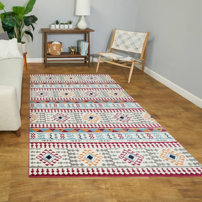 Maria Boho Southwestern Area Rug