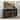 Coast to Coast Nyland Black Arch Glass Doors Credenza