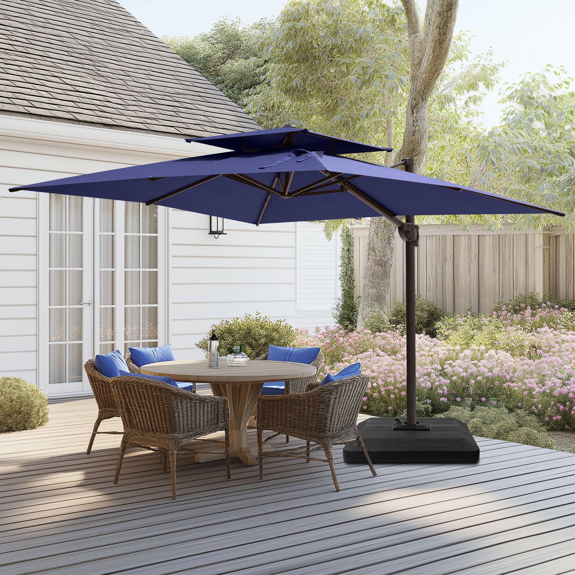 12 ft Cantilever-Offset Umbrellas - Bed Bath & Beyond