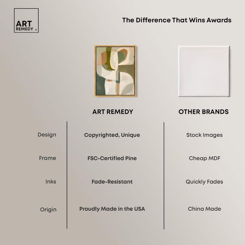 Soft Reverberations I Canvas by Art Remedy