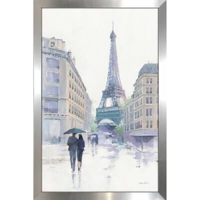 "Walking in the Rain" by Avery Tillmon Print on Acrylic.