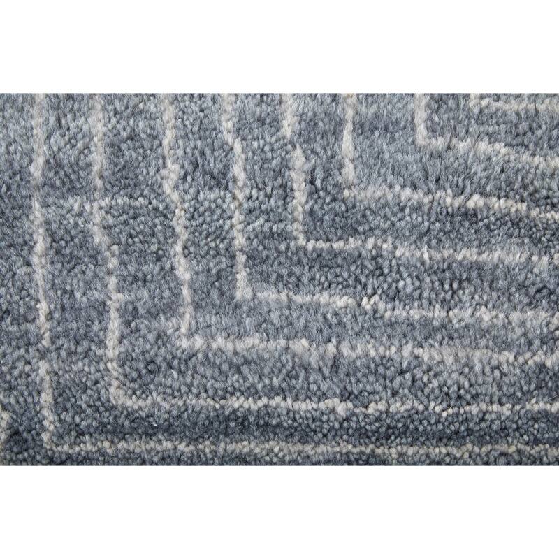 Grand Bazaar Fitzroy Hand Knotted Abstract Modern Area Rug