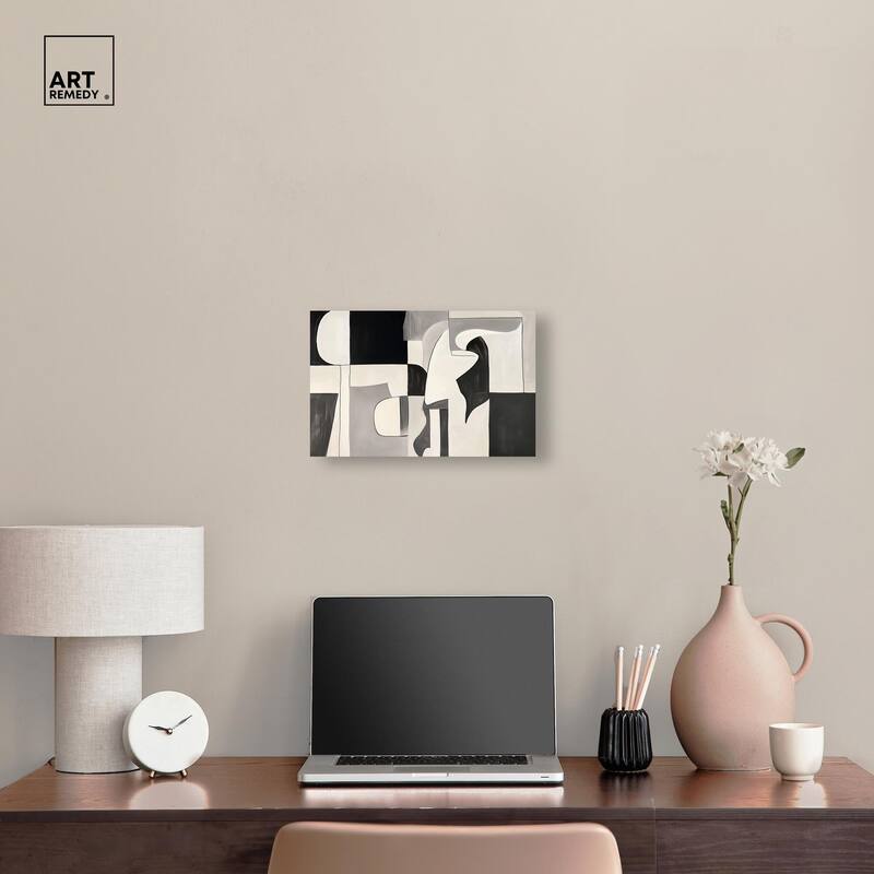 Shadow Play II Canvas by Art Remedy, Gallery Wrapped