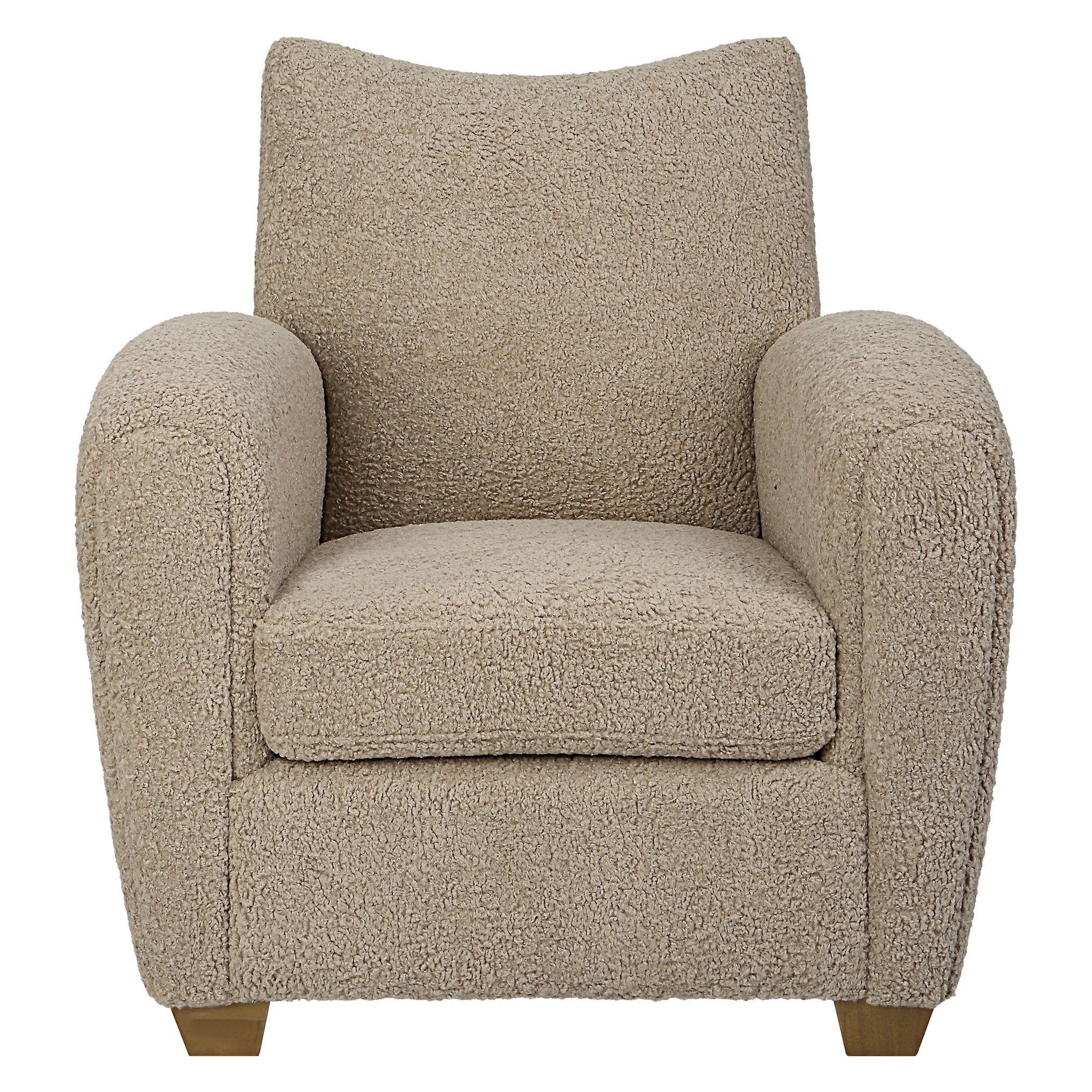 Uttermost Teddy Latte Accent Chair - 31"W x 36"H x 34"D
