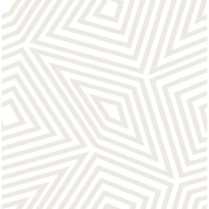 A-Street Prints Sterling Kaleidoscope Wallpaper