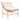 Iron Gate Accent Chair Beige & Natural - N/A