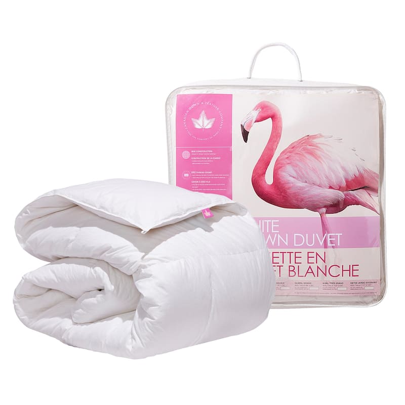 Canadian Down & Feather Company White Down Comforter Summer weight - Twin