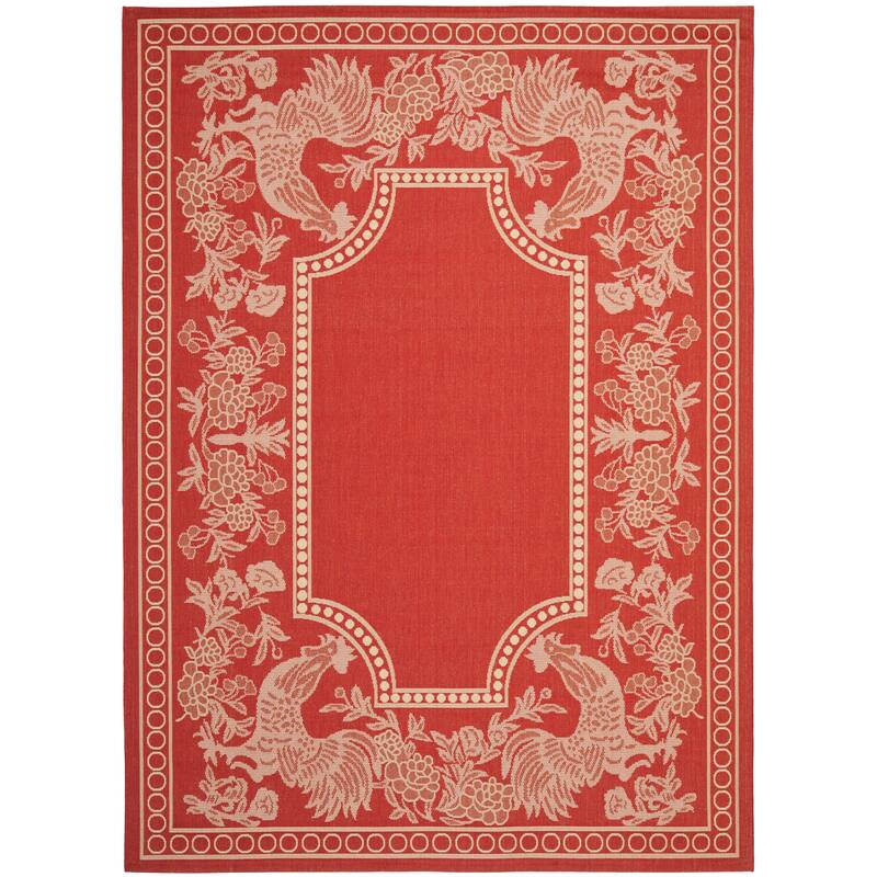 SAFAVIEH Courtyard Terry Indoor/ Outdoor Waterproof Patio Backyard Rug