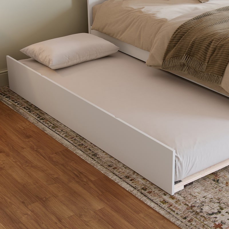 AFI Madison Platform Bed with Matching Footboard & Trundle