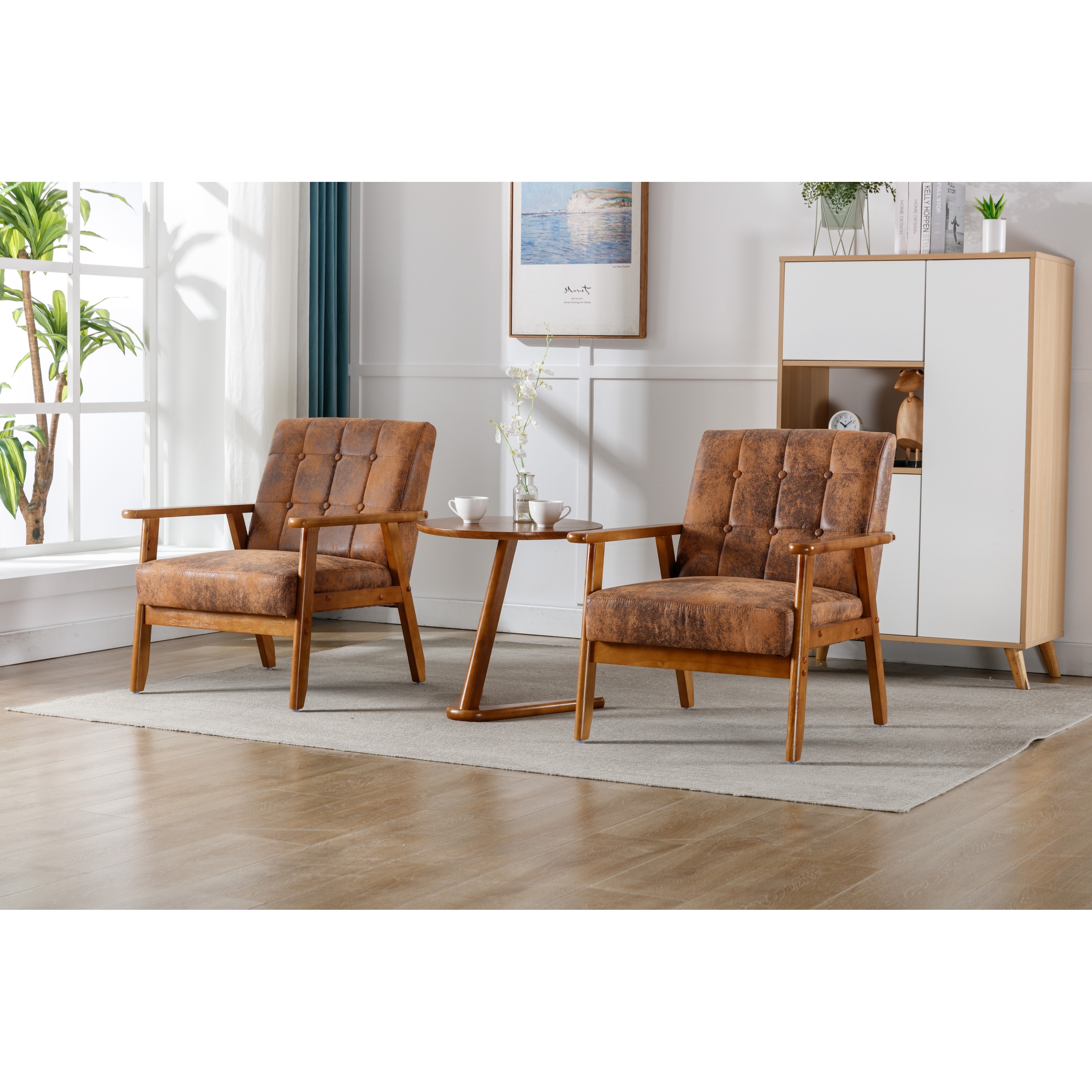 Modern armchair set shop of 2