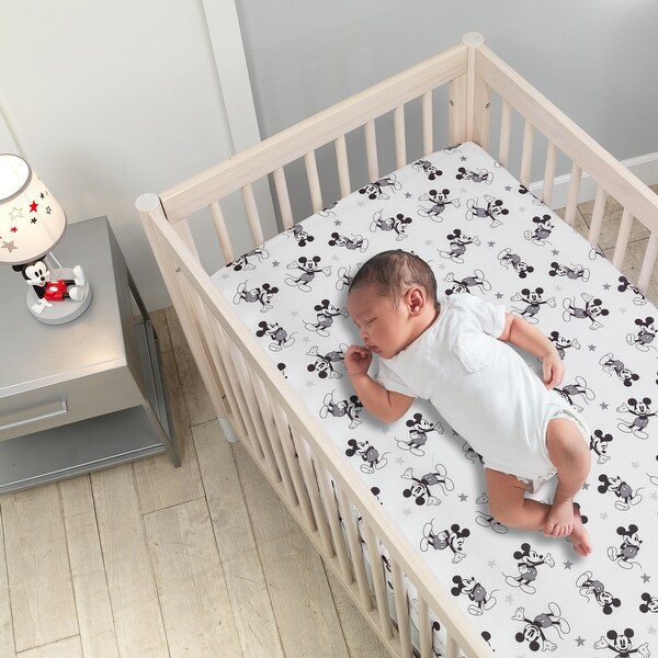Disney Baby Amazing Mickey Classic Crib Bedding Set Newborn Gift 