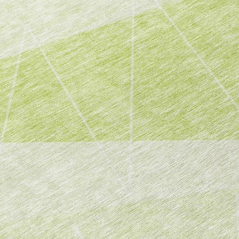 Machine Washable Indoor/ Outdoor Chantille Modern Prism Rug