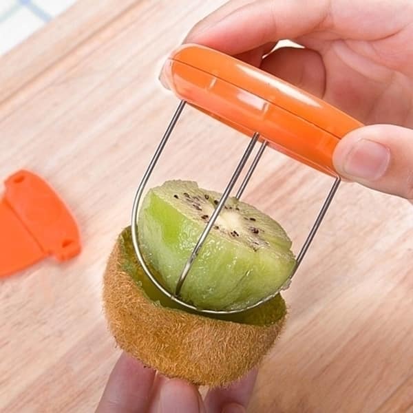 Fruit Kiwi Cutter Device Cut Digging Core Twister Slicer Kitchen
