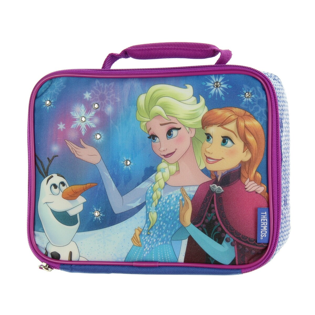 Shop Disney Frozen Anna Elsa Olaf Soft Lunch Bag Kit Overstock