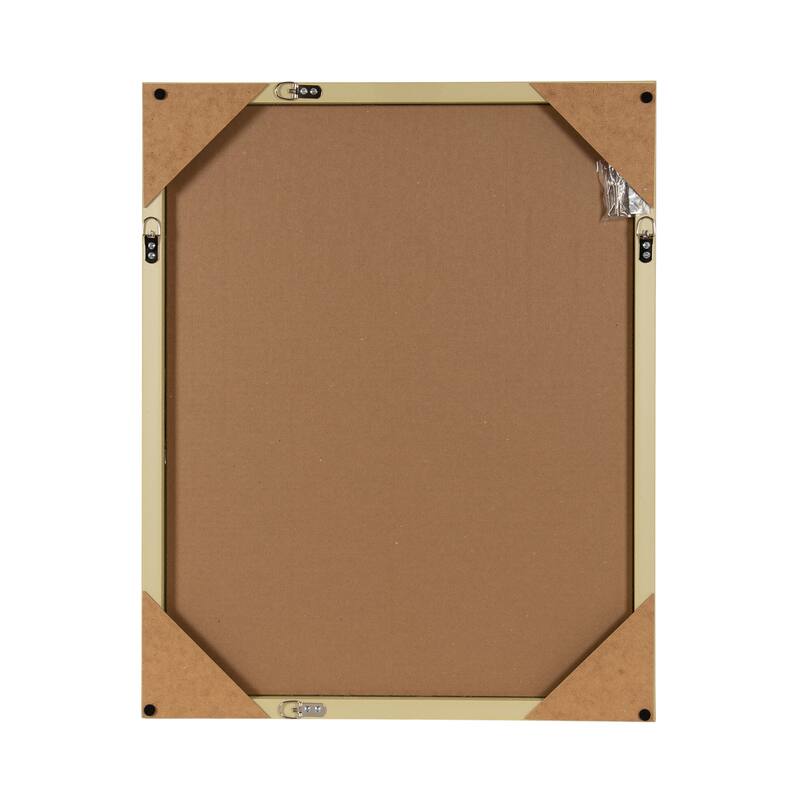 Kate and Laurel Colette Rectangle Bathroom Wall Mirror