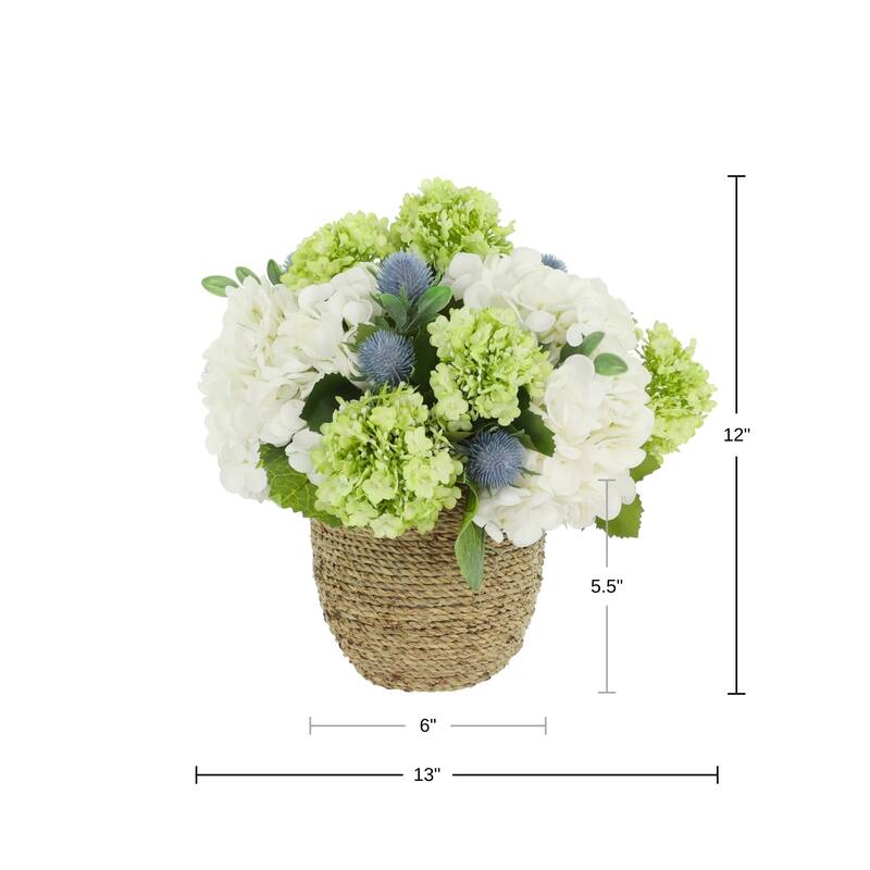 Hydrangea and Viburnum Arrangement