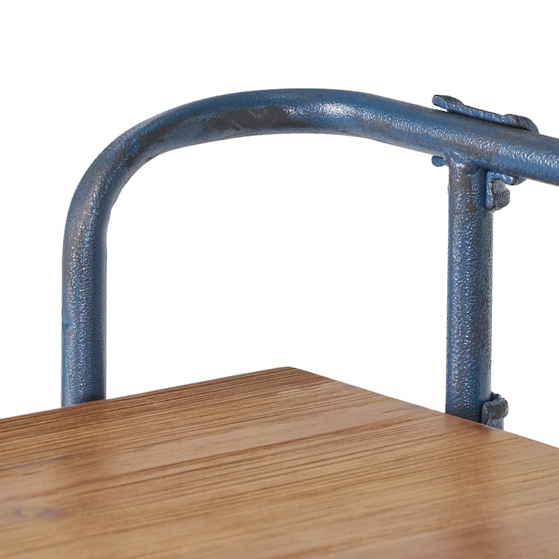 Yorktown Industrial 4-shelf Firwood Bookcase by Christopher Knight Home