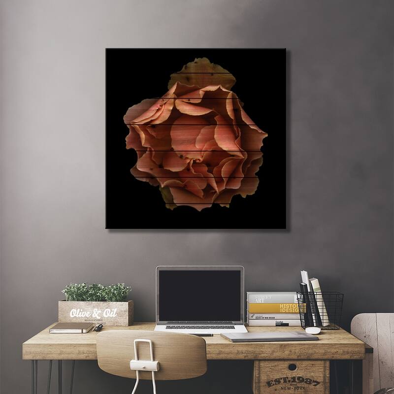 Paradise Lost Print On Wood by Magda Indigo - Multi-Color