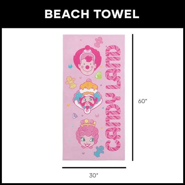 dimension image slide 0 of 7, Hasbro Microfiber Beach Towel