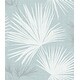 preview thumbnail 1 of 5, A-Street Prints Hatteras Sky Blue Palms Wallpaper