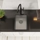 preview thumbnail 131 of 158, KRAUS Standart PRO Undermount Single Bowl Stainless Steel Kitchen Sink