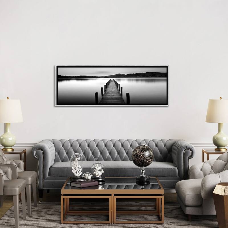 iCanvas "Lake Pier II" by PhotoINC Studio Framed