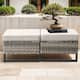 Option Grey Wicker / Beige Cusion