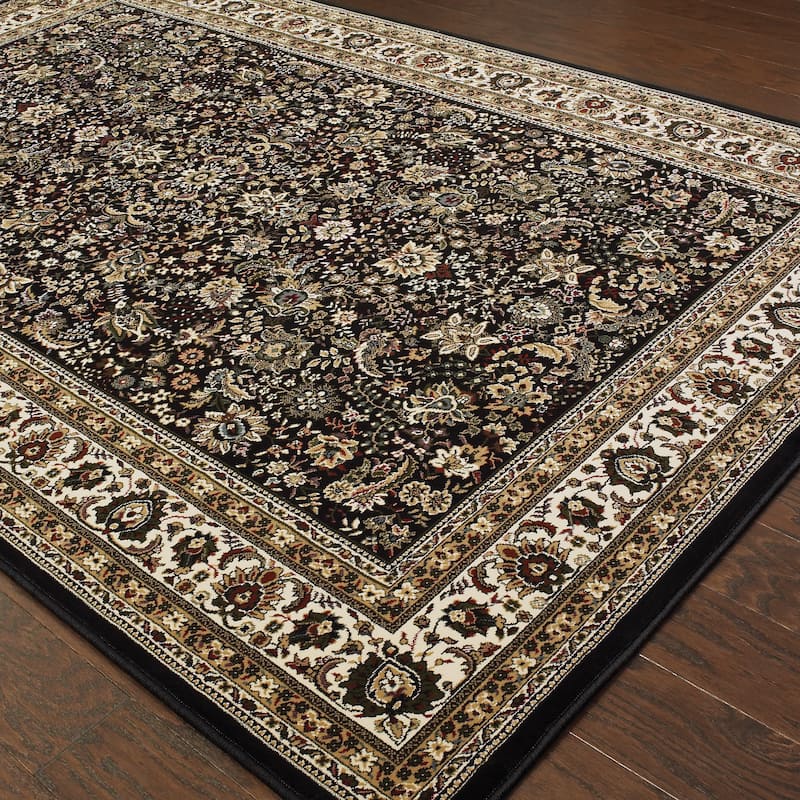 Style Haven Annapolis Traditional Floral Persian Area Rug