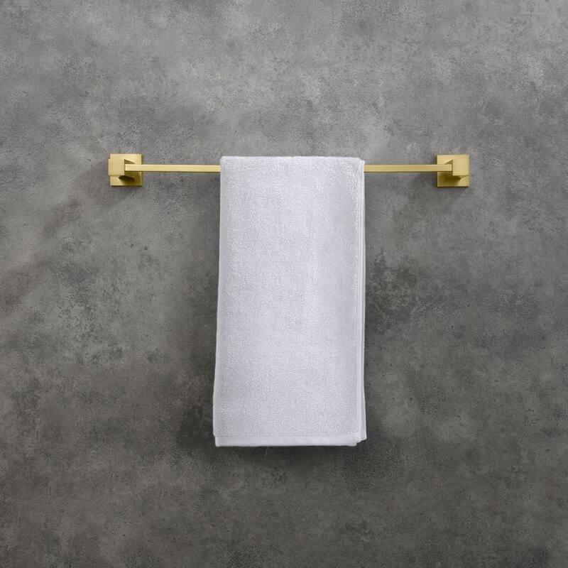 Cube Bathroom 20 inch Towel Bar - N/A