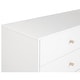 preview thumbnail 8 of 8, MOD 60"W 6-Drawer Wood Double Dresser