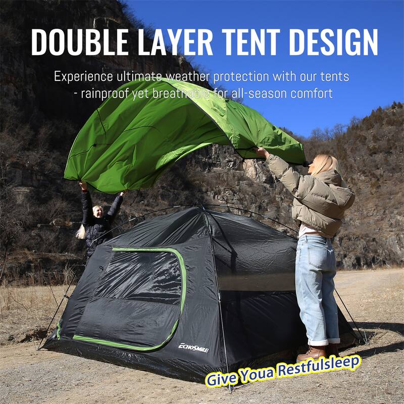 EchoSmile Nylon Dome Tent