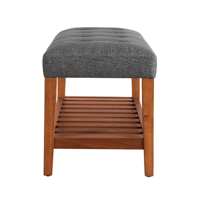 Upholstered Bench with Storage