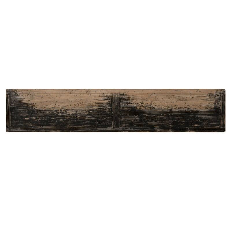 Approx. 91" Sideboard with Six Drawers Distressed Black