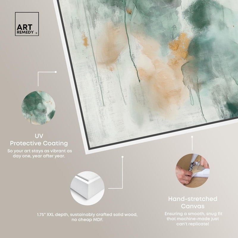 Verdant Vapors I Canvas by Art Remedy