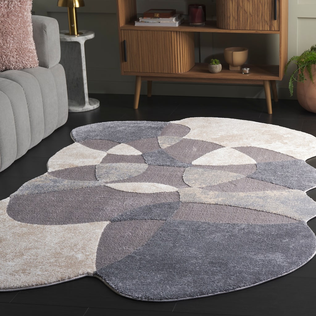 SAFAVIEH Contour Nami Modern Abstract Rug - 5'5" x 7'6"