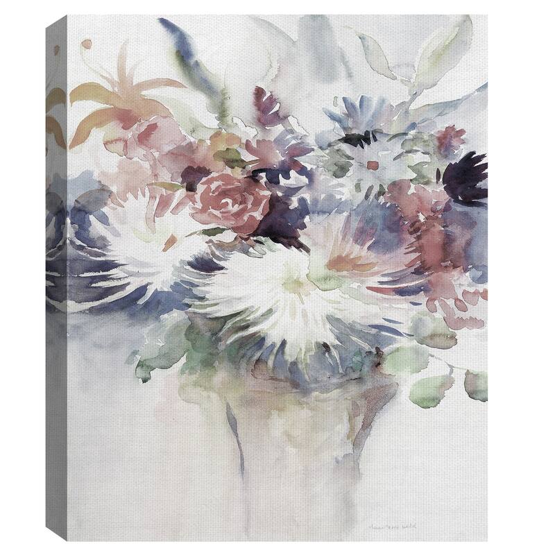 Impromptu Part I Soft by Theresa Troise Heidel Canvas Art Print