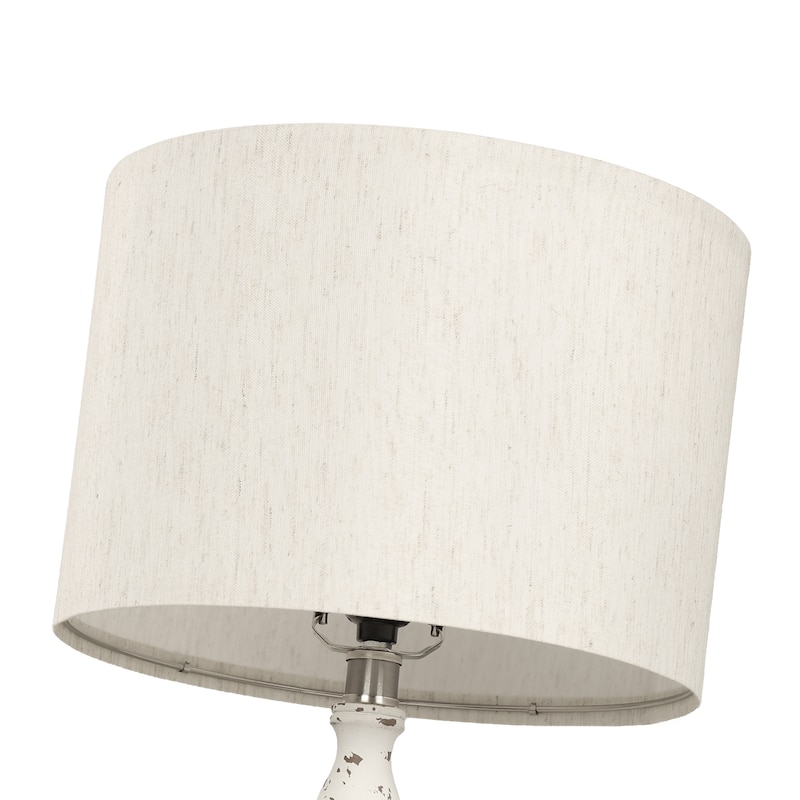 Bedside Poly Resin Table Lamps (Set of 2)