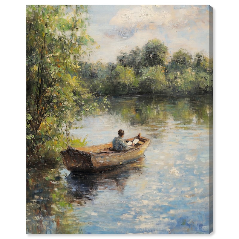 Lost in Thought Canvas by Art Remedy, Gallery Wrapped - 20" x 24"