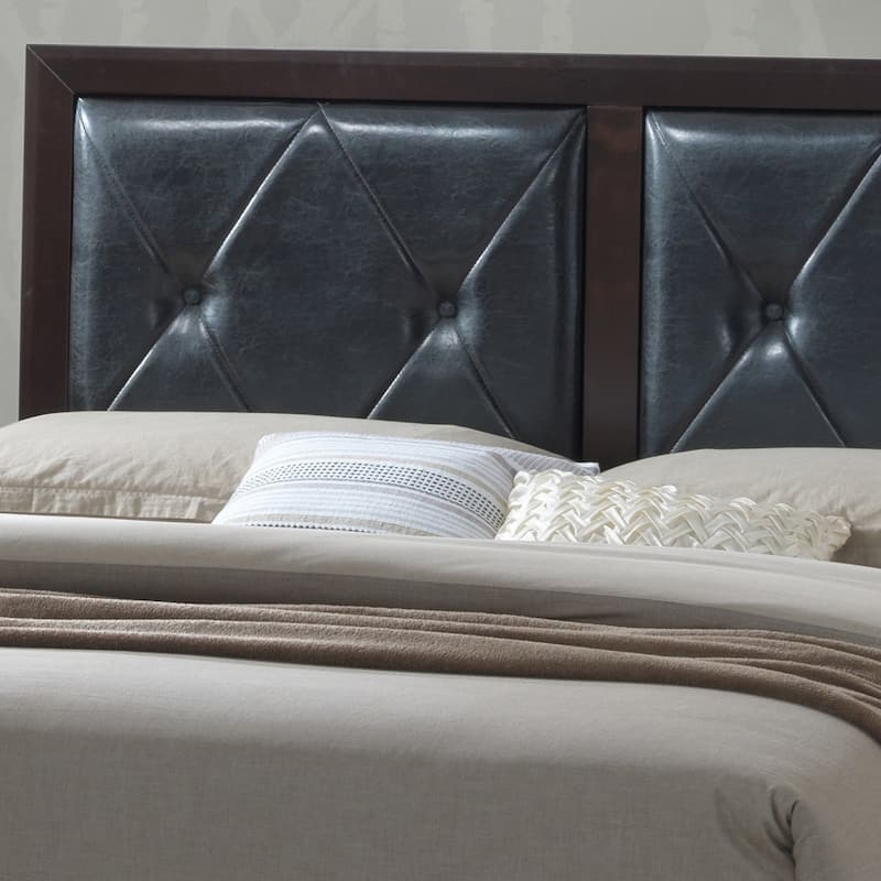 Full Size MDF Platform Bed with Easy Assembly and Transitional Design