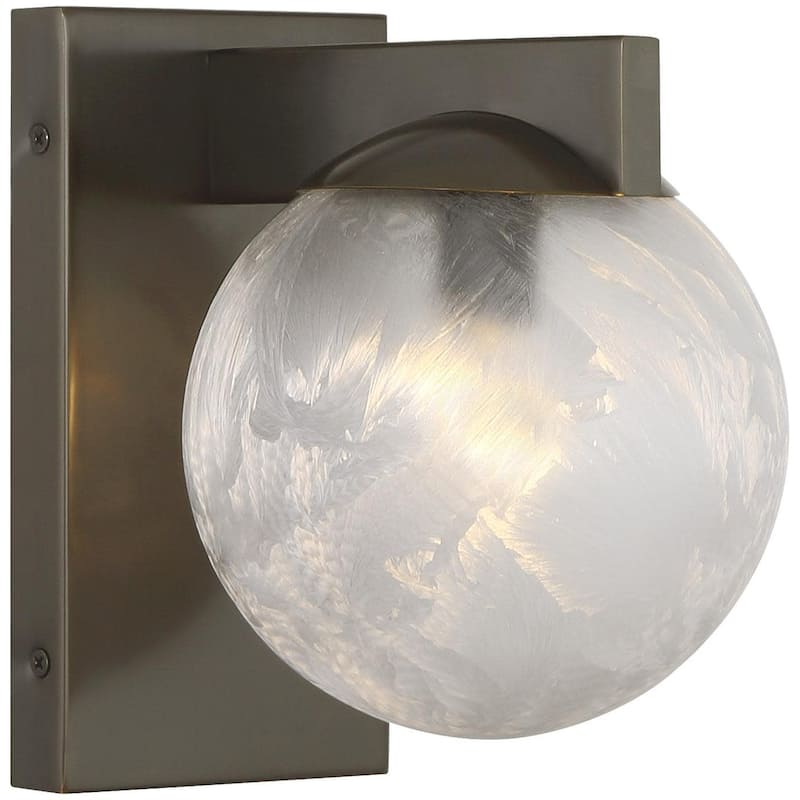 Savoy House 9-1017-1 Darien 8" Tall Bathroom Sconce