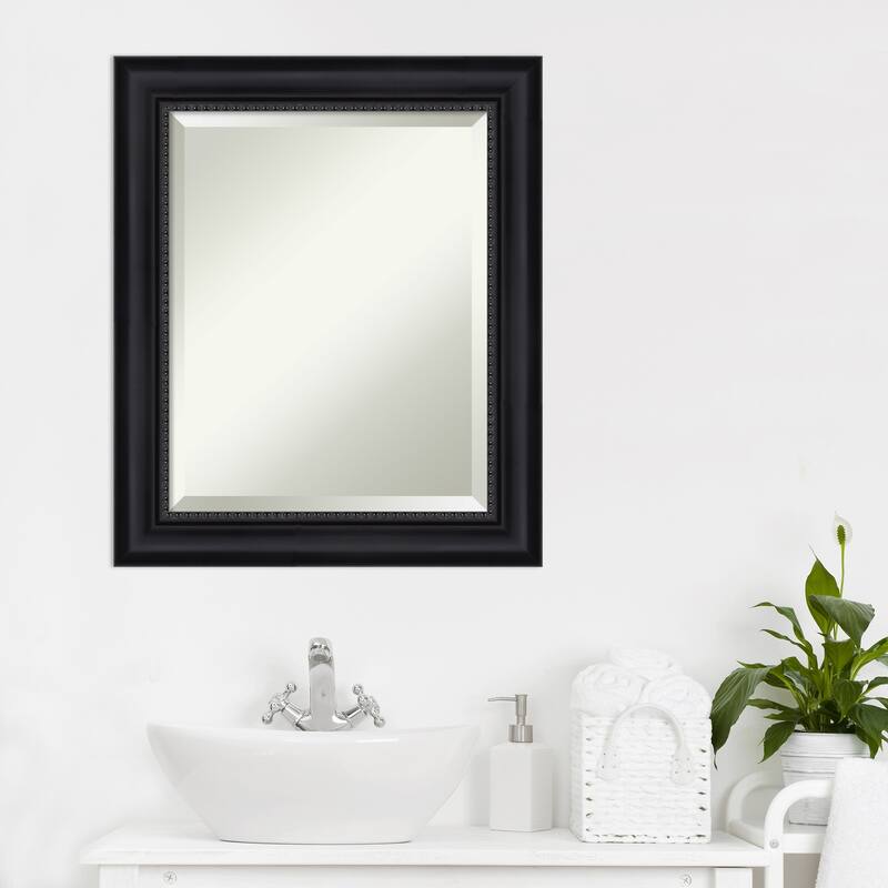 Beveled Bathroom Wall Mirror - Astor Frame