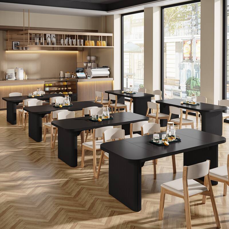 Wood Dining Table, Modern Kitchen Table, Dining Room Accent Table