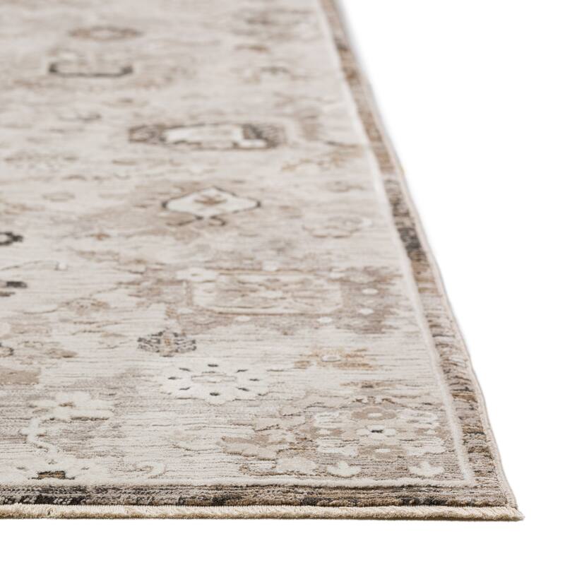 Nelson Traditional Distress Machine Made Rug