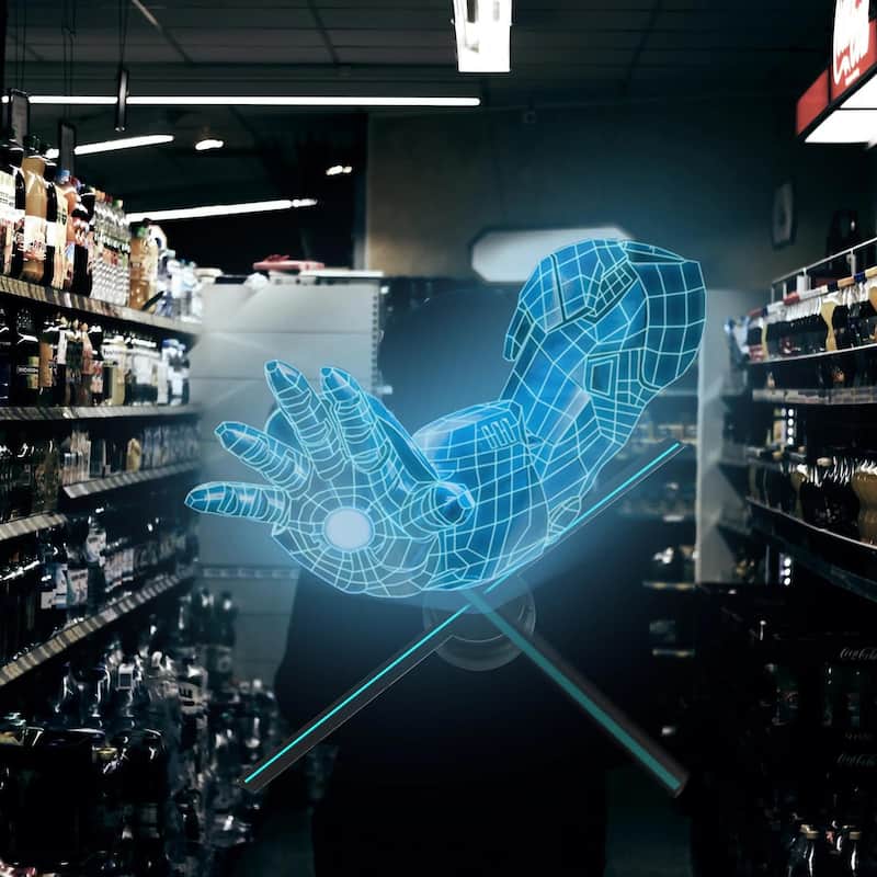 3D Hologram Fan Novelty light