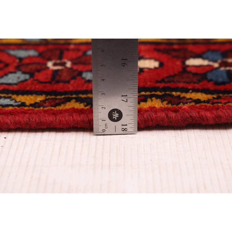 ECARPETGALLERY Hand-knotted Andelz Navy Wool Rug - 3'11 x 10'8