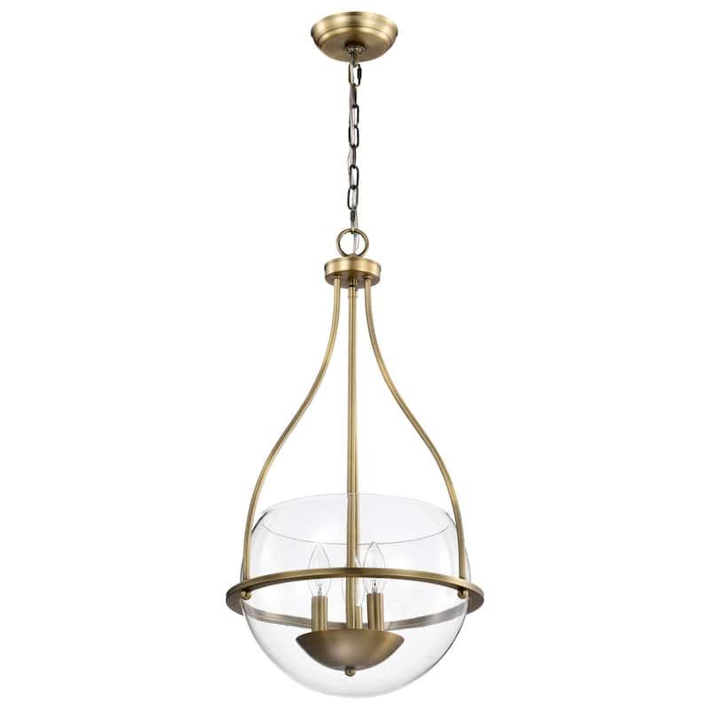 Nuvo Lighting 60/7818 Amado 3 Light 14" Wide Pendant with Shade