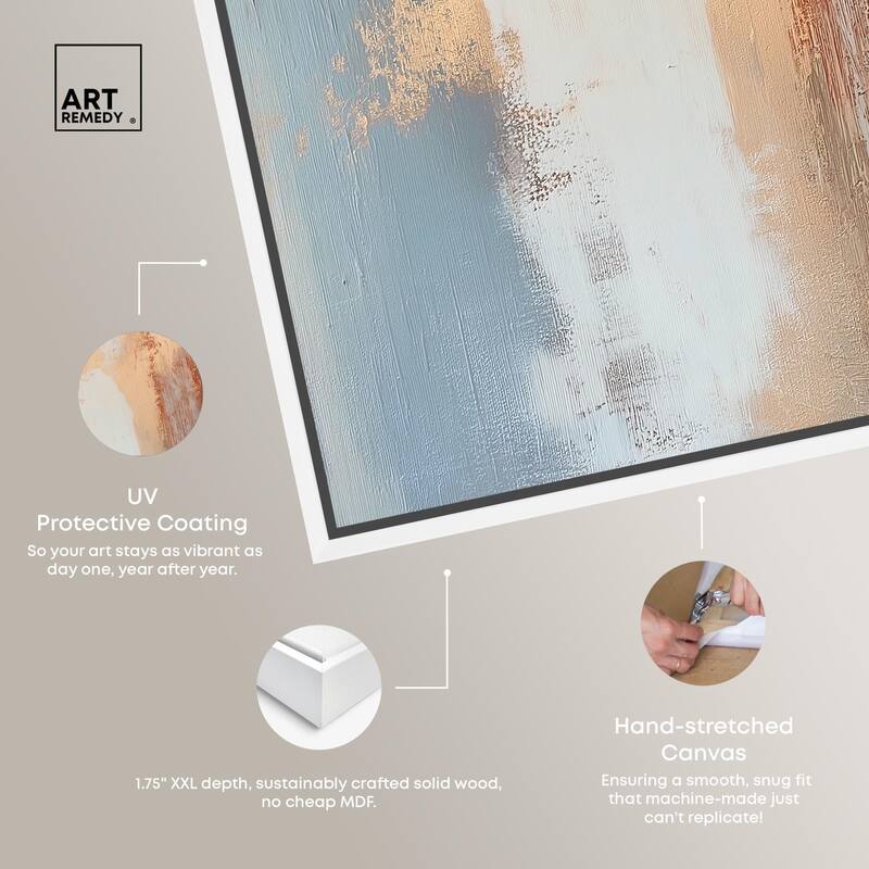 Coastal Rust I Canvas by Art Remedy